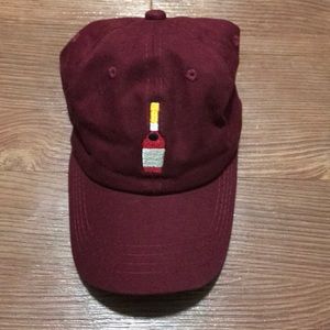 Henny dad hat maroon